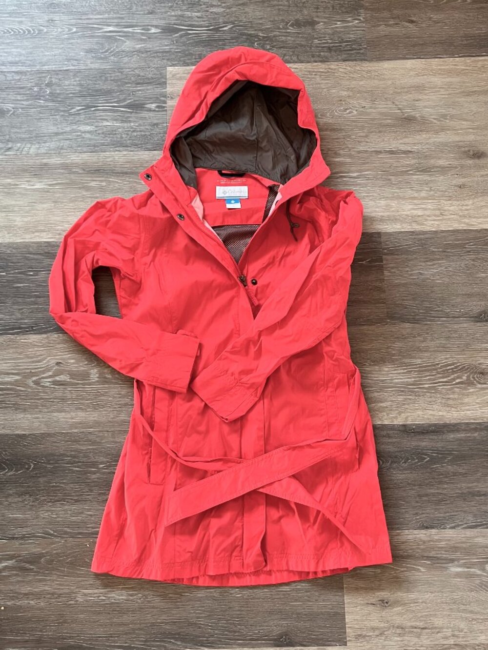 Columbia Spring Run Women's Omni-Shield Water-Resistant Trench Jacket in Small